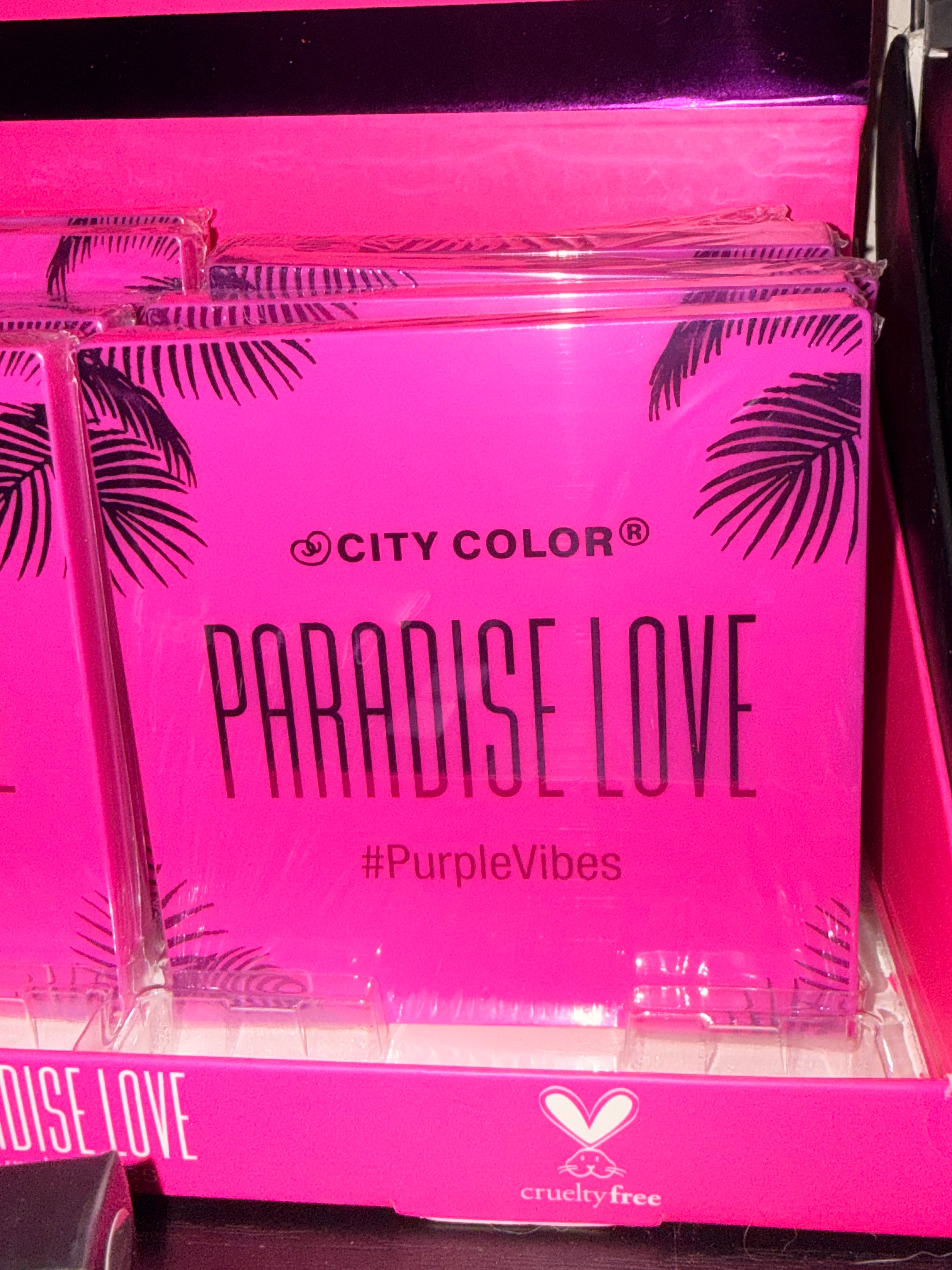 The #Purplevibes - Paradise Love Palette